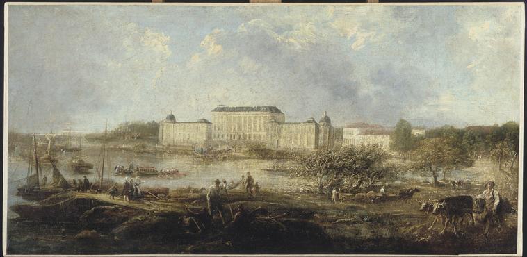 Vue du palais de Drottningholm