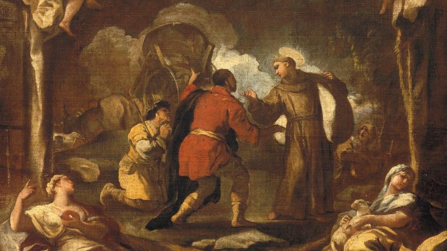 Tableau de Luca Giordano, collection du musée Magnin