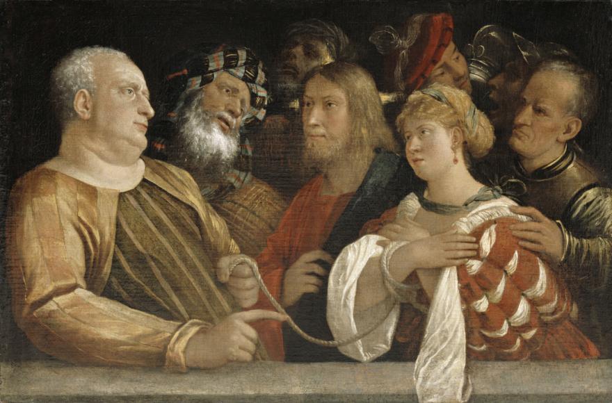 Le Christ et la femme adultère