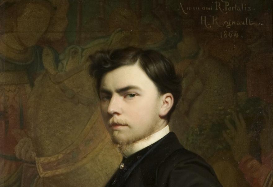 Portrait du baron Portalis par Henri Regnault (détail)