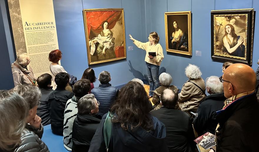 Visite de l'exposition